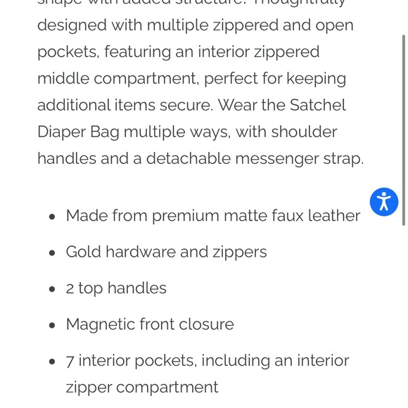 Fawn Design Diaper Bag - Picture 7 of 8